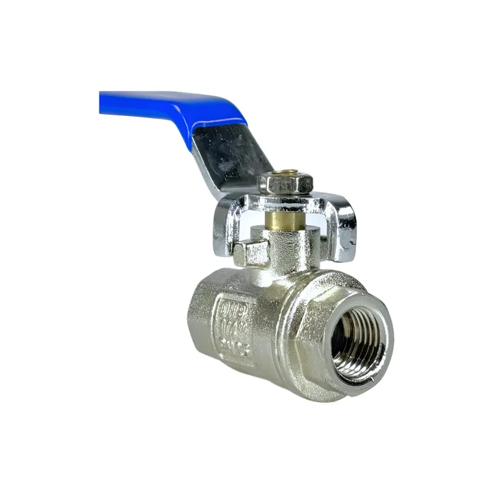Válvula Registro Esfera Metal Zinco 1/4 Polegada Bsp - Gamax