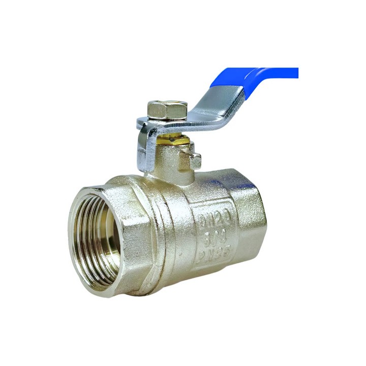 Válvula Registro Esfera Metal Zinco 3/4 Polegada Bsp - Gamax