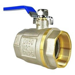 Válvula Registro Esfera Metal Latão 2 Polegada Bsp - Gamax