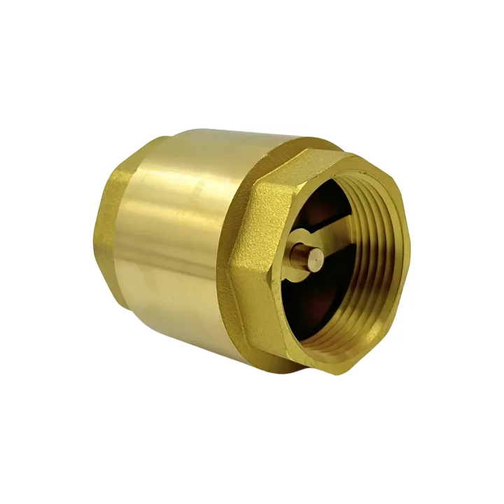 Válvula De Retenção Vertical 1.1/4 Polegada Latão Gamax