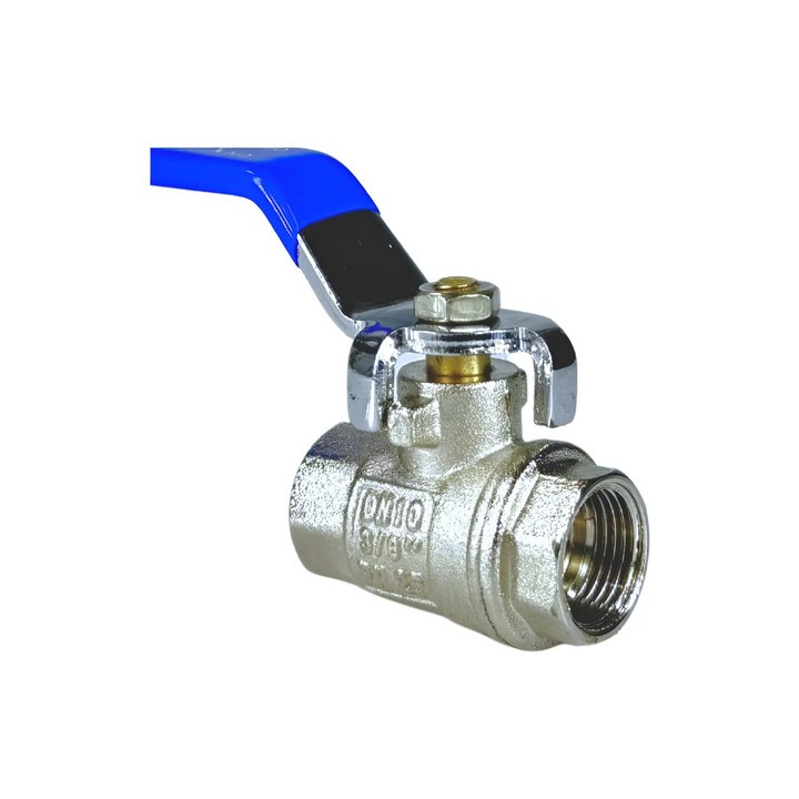 Válvula Registro Esfera Metal Zinco 3/8 Polegada Bsp - Gamax