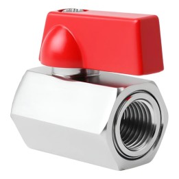 Válvula Registro Esfera 3/8 Mini F X F Zincada - Gamax