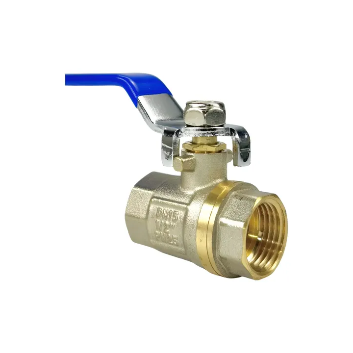 Válvula Esfera Metal Latão 1/2 Polegada Bsp - Gamax