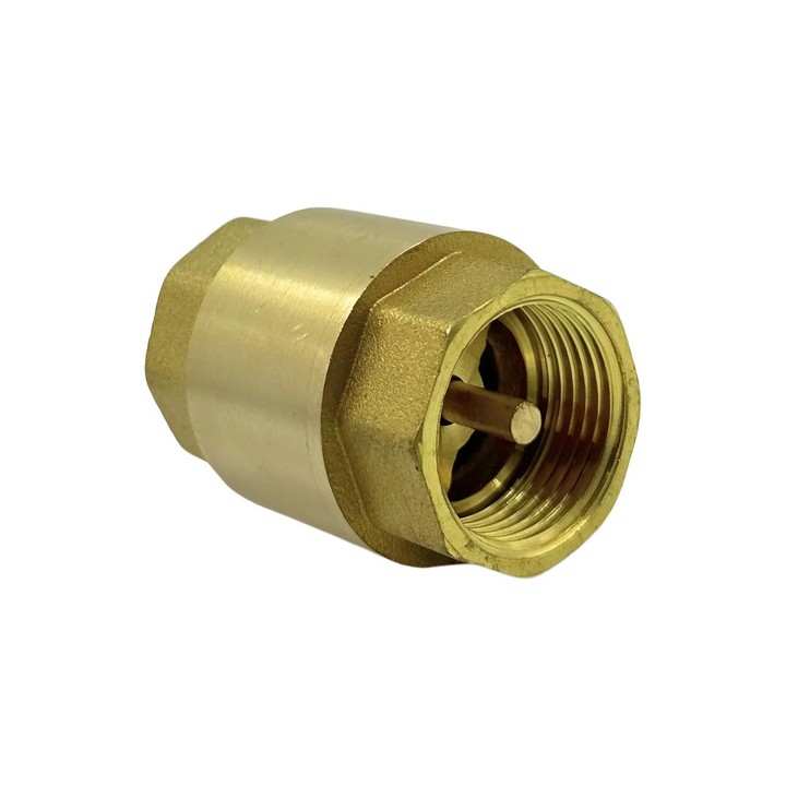 Válvula De Retenção Vertical 3/4 Polegada Latão Gamax