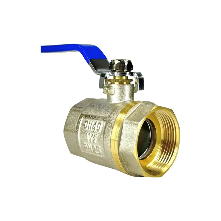 Válvula Esfera Metal Latão 1.1/2 Polegada Bsp - Gamax
