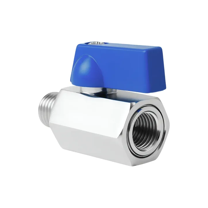 Válvula Registro Esfera 1/2 Mini Macho Femea Latão Gamax