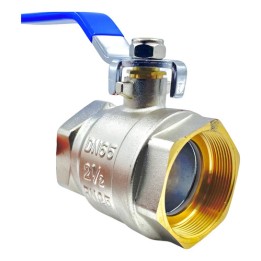 Válvula Registro Esfera Metal Latão 2.1/2 Polegada Bsp Gamax