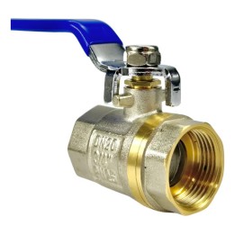 Válvula Registro Esfera Metal Latão 3/4 Polegada Bsp - Gamax