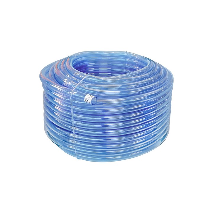 20m Mangueira Cristal Transparente 1/2'' X 2,0mm Multiuso Branco