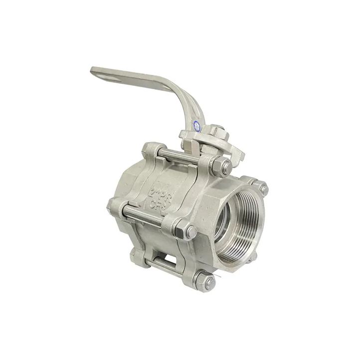 Válvula Tripartida 2'' Polegadas Inox Esfera Pr Mga