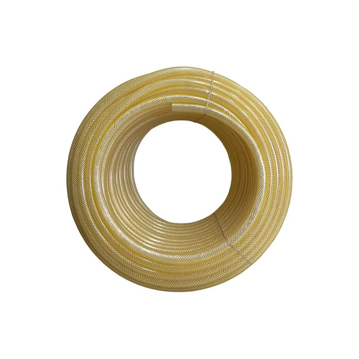 Mangueira Multiuso Gás 3/8 10m Pvc Trançada Amarelo
