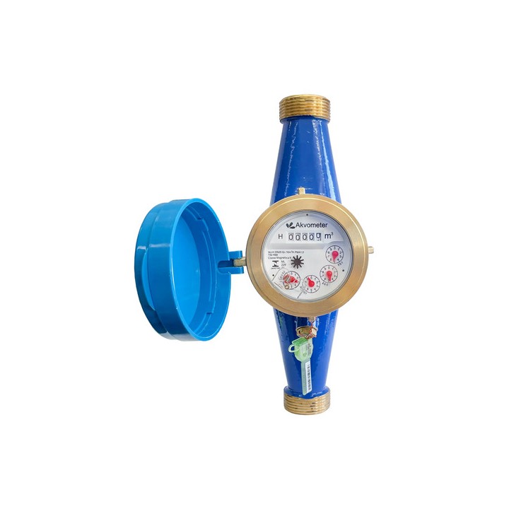 Hidrômetro Multijato 1.1/4 Pré Equip. Qmax.10m3/h C/conex