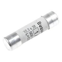 Fusível Bussmann C10g1 10.3x38 1a 500vac Cilíndrico Ação Rápida 500v
