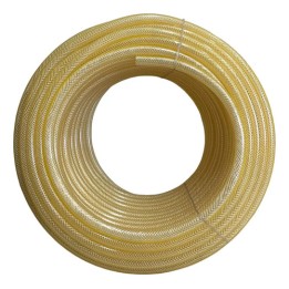 12 Metros Mangueira Multiuso Gás Cozinha 3/8 X 3,0 Trançada Amarelo
