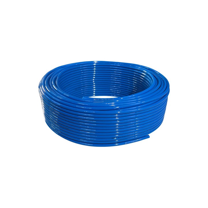 20 Mts Mangueira Poliuretano Pu Pneumática 8mm Azul Rodoar Azul