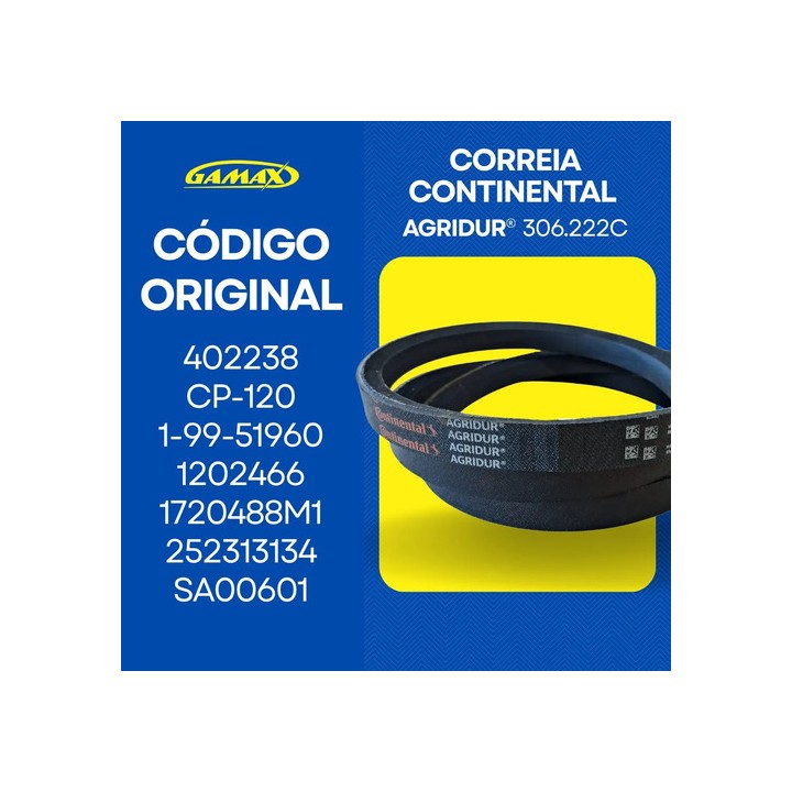 Correia Peneiras John Deere 1175 Slc 6200 Jd1075 Sa00601