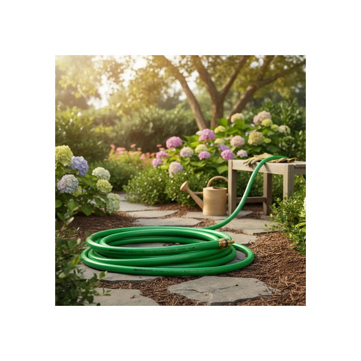 Mangueira De Jardim 3/4 Continental Spiraflex Sjs 50 Metros Verde
