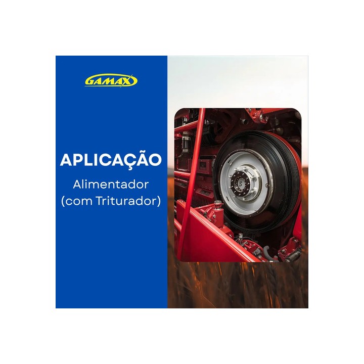 Correia Alimentador Garganta Case 2388 Axial / 1315074c1