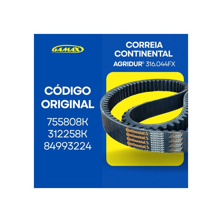 Correia Tração Nh Tc57 / Tc5070 / Tc55 - 84993224