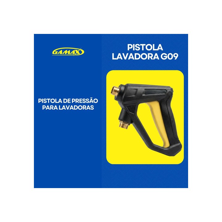 Pistola Curta Lavadora Alta Pressão Conexão M22