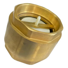 Válvula De Retenção Vertical 2'' Polegadas Bronze Latão