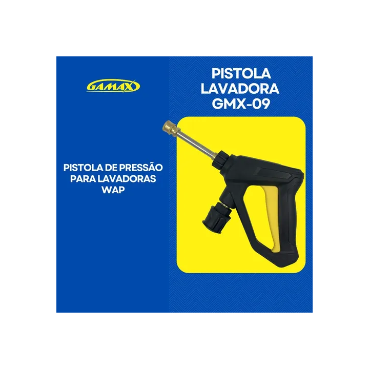 Pistola Curta Engate Rápido Lavadora Karcher K2 K3 K4 K5