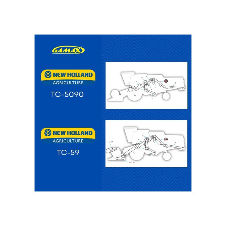 Correia Acionamento Principal John Deere 1175 1450 Z46463