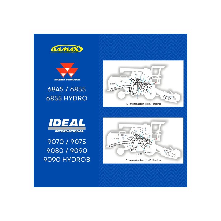 Correia Alimentador Nh Tc57 Tc5070 Tc59 8040 424563