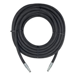 Mangueira 10m Lavadora Wap Combate Turbo 2600 Trama De Aço Preto