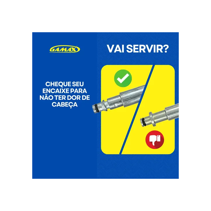 Mangueira 10m Lavadora Wap Combate Turbo 2600 Trama De Aço Preto