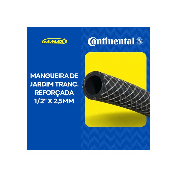 Mangueira De Jardim 30m Reforçada 1/2 Anti Torção + Esguicho Preto