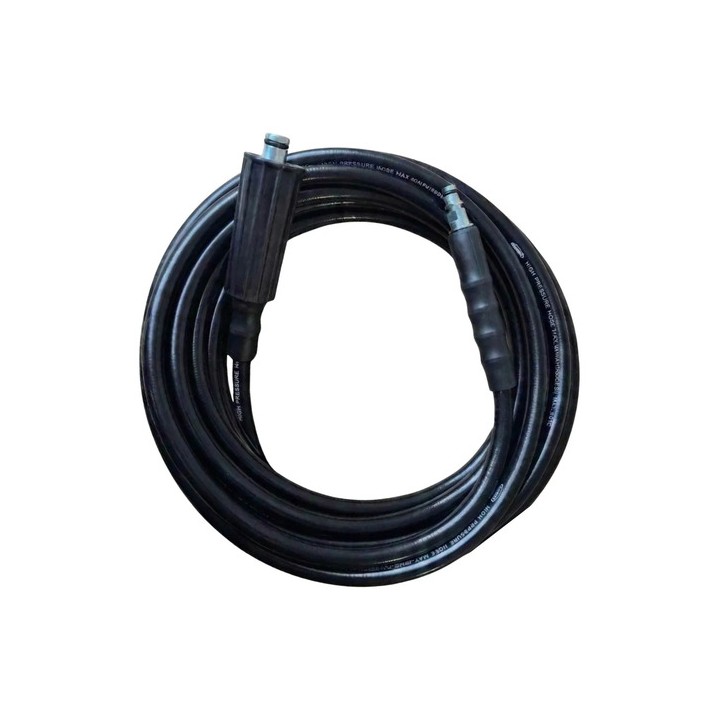 Mangueira 10 Metros Nylon Lavadora Karcher Hd 585 Prof Black