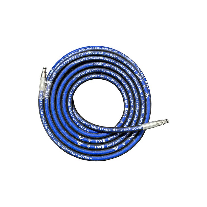 Mangueira Lavadora Wap Extreme Turbo 2800 10m Trama De Aço Cor Preto