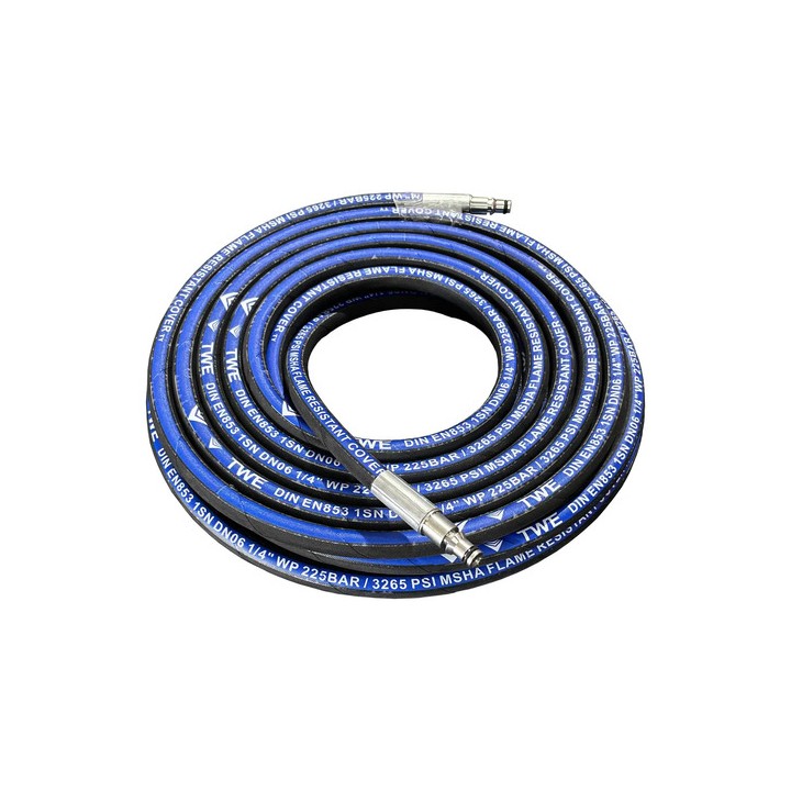 Mangueira Lavadora Wap Extreme Turbo 2800 10m Trama De Aço Cor Preto