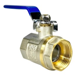 Válvula Esfera Metal Latão 1 Polegada Bsp - Gamax