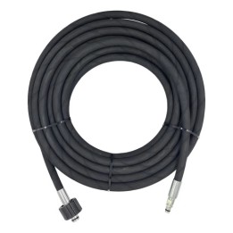 Mangueira Trama Aço 10mts Lavadora Karcher K1 K2 K3 K4 K5 Preto