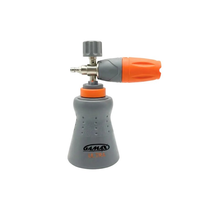 Canhão De Espuma Snow Foam 1l Profissional Espuma Densa Engate Rápido Para Wap Kärcher Electrolux Vonder Bosch Laranja