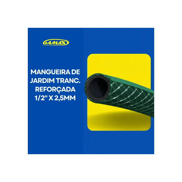 Mangueira De Jardim Reforçada 30 Metros Não Dobra + Esguicho Verde-escuro