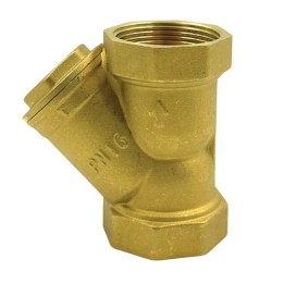 Filtro Y Latão 1.1/4 Polegada Dn32 Pn16 Tela Inox - Gamax
