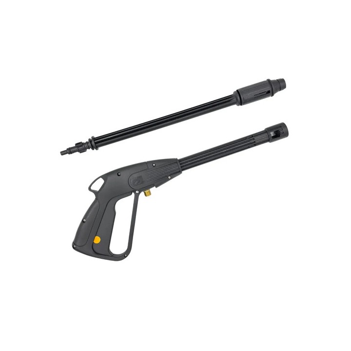 Pistola Gatilho Lança Lavadora Electrolux Rosca M14 Metal - Gamax Preto