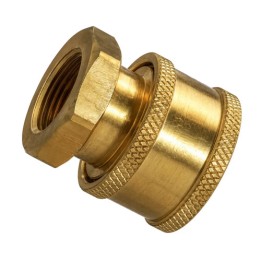 Adaptador Engate Rápido 1/4 Fêmea Latão Snow Foam Lavadora Wap Karcher