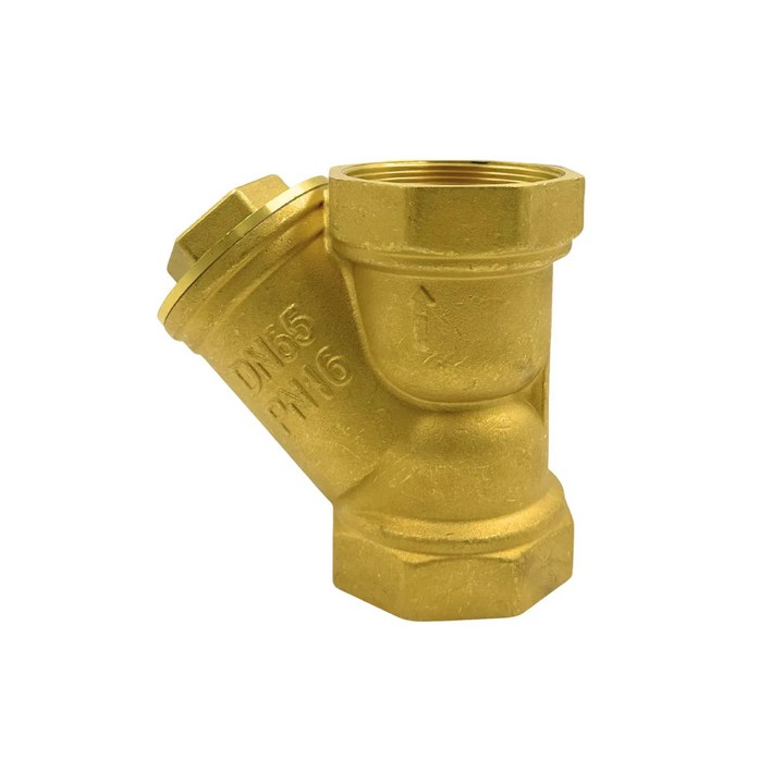 Filtro Y De Latão 2.1/2 (dn65) Pn16 Com Tela Inox Para Água Gamax