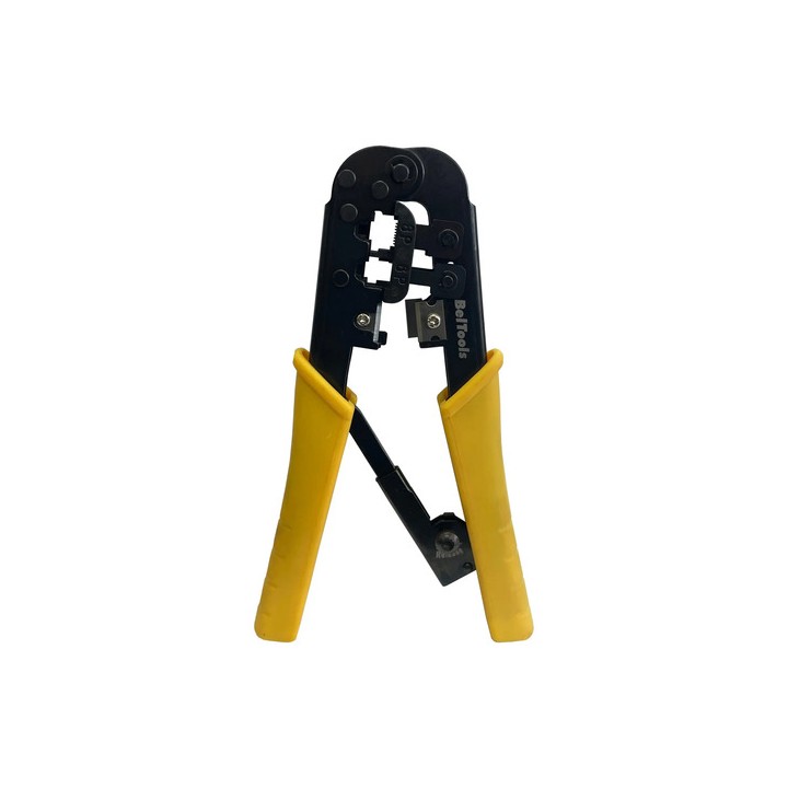 Alicate De Crimpar 4p 6p 8p Rj45 Rj11 Rj12 Catraca Beltools