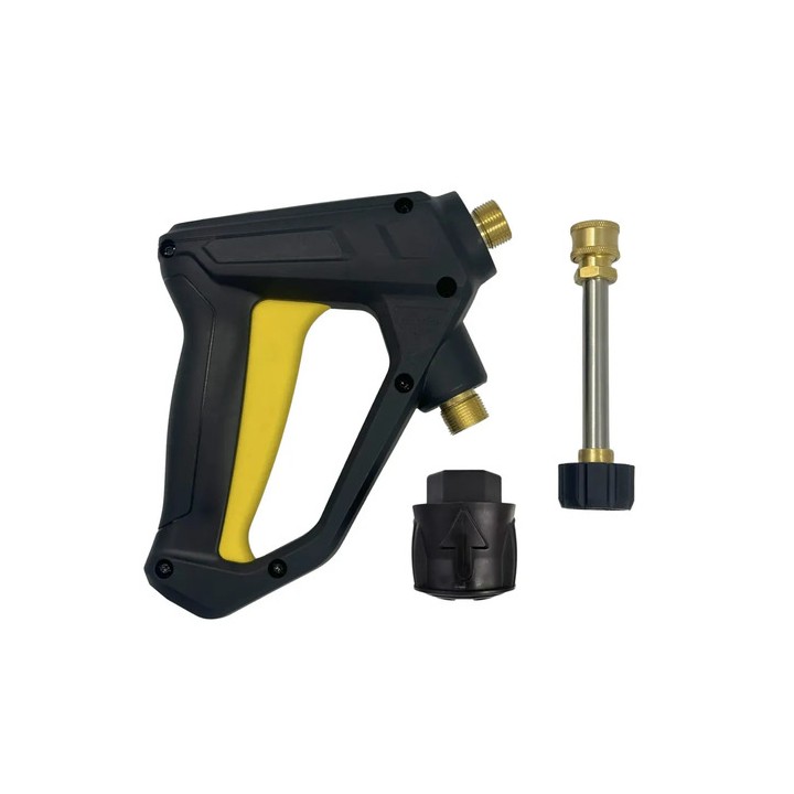 Pistola Curta Gatilho Engate Rápido Lavadoras Wap Extreme Combate - Gamax Preto
