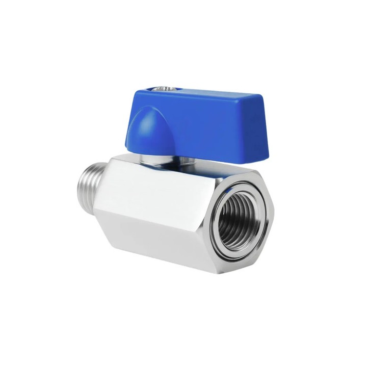 Válvula Registro Esfera 1/2 Mini Macho Femea Latão Gamax