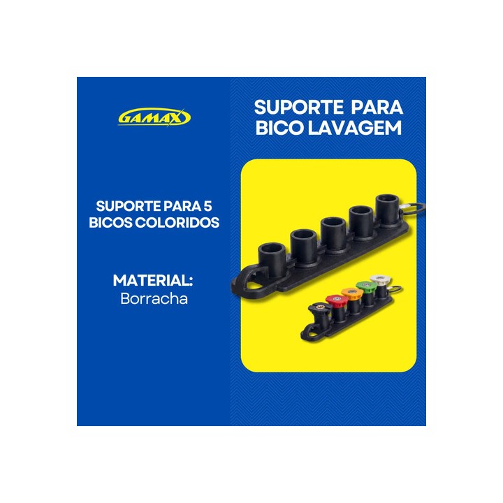 Kit Mangueira 10m Pistola Curta Bicos Lavadora Karcher Preto