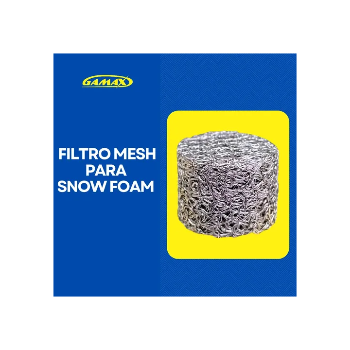 Filtro Para Canhão Espuma Snow Foam Malha Aço Mesh - Reparo