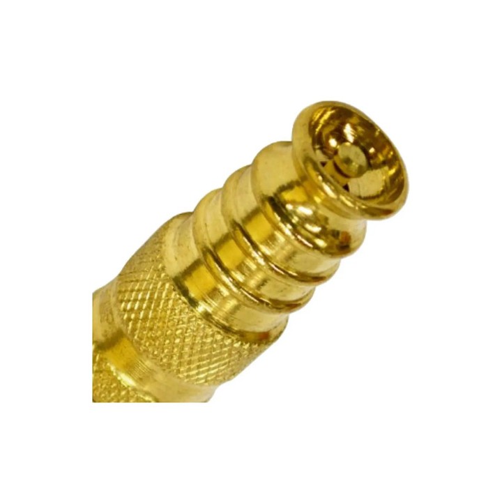 Esguicho Lubefer Latão 1/2 Lub-2040f Para Mangueira Jardim 3 Funções