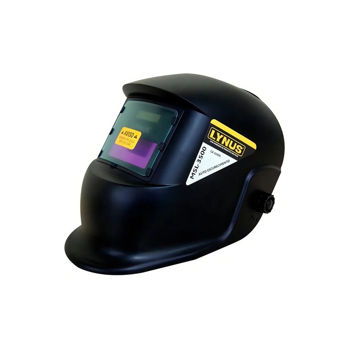 Máscara De Solda Automática Tonalidade 11 Msl-3500 Lynus Preto