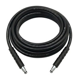 Mangueira 10m Lavadora Wap Combate Turbo 2600 Trama De Nylon - Gamax Preto